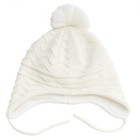 Toddler Winter Hat With Mittens Set - Baby Kids Warm Knit Beanie Hat With Ear   