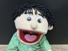 Silly Puppets 25  Kenny Peach Boy Full Body Puppet Toy Plush New