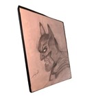 Batman Original Sketch Drawing By Tristin Hight Framed Signed Comic Art 1 Of 1