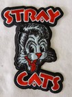Stray Cats Embroidered Sew On Iron On Patch  Lisenced