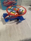 Vintage Wind Up Space Ship Toy Box Space Station Century Toys