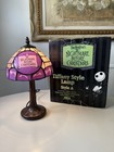 Tim Burtons The Nightmare Before Christmas Tiffany Style A Necca Lamp