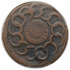 1787 Fugio Cent  United States  Extremely Rare Newman 17-i  R7-  Pcgs F Detail