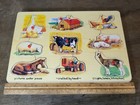 Melissa   Doug Wood Puzzle Farm Animals Crafted By Hand Pics Under Pieces