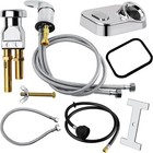 Salon Shampoo Bowl Faucet Vacuum Breaker Kit Shampoo Bowl Hose And Sprayer Parts