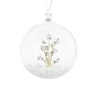 New - Swarovski Holiday Christmas Annual Edition Ball Ornament 2024