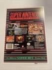 Snes Mortal Kombat  Ii Vidpro Card Toys R Us Display Card  Rare