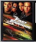 Fast And The Furious Ltd Edition Reproduction Signed Movie Script Display  c3 