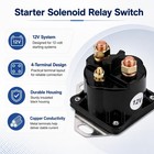 12v 3-post Starter Solenoid Relay For Ford F150 F250 F350 Bronco Ss598t   12v   
