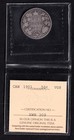 Canada 1901 50c Fifty Cent Silver Half Dollar Queen Victoria Iccs Vg-8  925