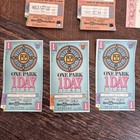 Vintage 1994 Walt Disney World Tickets Passes Park Hopper Florida Memorabilia Lo