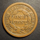 1848 Braided Hair Large Cent   free Shipping   M8547