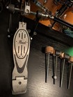 Pearl Bass Drum Double Pedal For Bass Drum Drum Kit With 4 Beaters