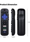 1 Pack Replacement Remote Fit For Roku Tv Tcl sanyo element haier rca lg philips
