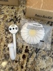 Pottery Barn Kids Large Yellow Daisy Wall Hooks set Of Two Vintage New