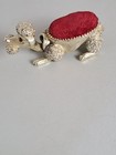 Vintage Florenza Poodle Pin Cushion Bobblehead- Flawed- No Tail