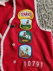 Collectable Awana Sparks Uniform Vest Red white Xl W  Patches 