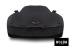 Holda - Indoor Super Stretch Custom Car Cover For Chevy Corvette W Bag   Logo
