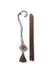 Vintage Tribal Native American Boho Genuine Leather Necklace Adjustable Tie 30in