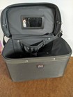 Vintage American Tourister Train Case Cosmetic Makeup Over Night Luggage 