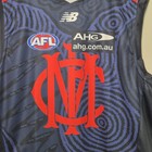 Afl Melbourne Demons Football Indigenous Jersey Guernsey 2015 Size 3xl