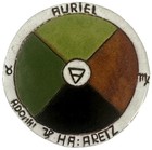 Kabbalah Jewish Mysticism Alchemy Adonai Ha-aretz Archangel Uriel Ceramic Tile