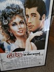 Signed Grease Movie Poster Autographed By 15 Cast Members 27x40 John Travolta