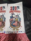 250th Anniversary Patriotic Snoopy   Woodstock Kitchen Towels