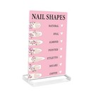 Nail Shape Display Stand Acrylic Panel Gifts