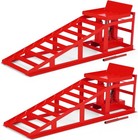 2x Hydraulic Car Ramp 12000lb Capacity Adjustable Height Truck Auto Service Lift