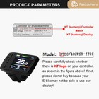 Kt-26a Ebike Controller 500w750w 36v48v52v Brushless Motor Match Kt Display