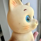 Vintage Rubber Kitten Toy Made In Japan