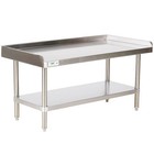 30  X 48  Heavy Equipment Stand W  Casters Stainless Steel Table Commercial