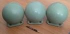 Lot Of 3 Vintage Rosendahl Norway   200 Mm  8   Green Nautical Boat Marker Buoys
