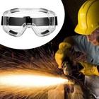 Anti Fog Safety Goggles Over Glasses Lab Work Eye Protective Eyewear Clear Lens