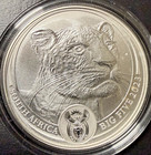 2023 Big Five Series Ii South Africa Leopard 1oz Silver Coin Bu Coa Ogp