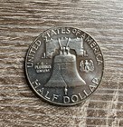 1956  Franklin Silver Half Dollar Proof Type 2