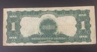 1899  1 Us Silver Certificate Black Eagle Blue Seal Serial Y29390621  Uncert
