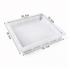 Extra Large Silicone Soap Slab Mold For Big Batch Soap Making