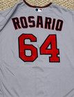 Rosario Size 48  64 2017 Minnesota Twins Game Used Jersey Issued Road Gray Mlb