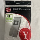 Hoover Type Y Vacuum Bags 3 Pack For Windtunnel Allergen Filtration Bag Y New