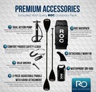 Roc Inflatable Stand Up Paddle Board 10  6  With Premium Sup Paddle Board Access