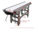 Flat Pvc Belt Conveyor 59 x11 8  Transport Machine Transportation Equipment