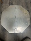 Reflecting Stop Sign 30 x 30  Metal aluminum Authentic Street road V-good Cond 