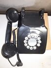 Corded Retro Landline Phone New For Home   Vintage Classic Desk Telephone Black 