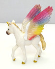 Schleich Glitter Winged Rainbow Unicorn Fowl Bayala Figurine D-73527 4  Tall