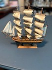 The Mayflower    1620 Model Wooden Tall Clipper Ship    8 Inches Tall