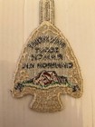 Philmont Scout Ranch  Arrowhead Patch Light Tan Background Gauze Back Older
