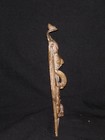 Antique Traditional Indian Bronze Plaque God Shiva Virabhadra Sati Daksha  7r