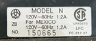 Brother Singer Model N Sewing Machine Foot Pedal Speed Control 3 Pin Abs Tested